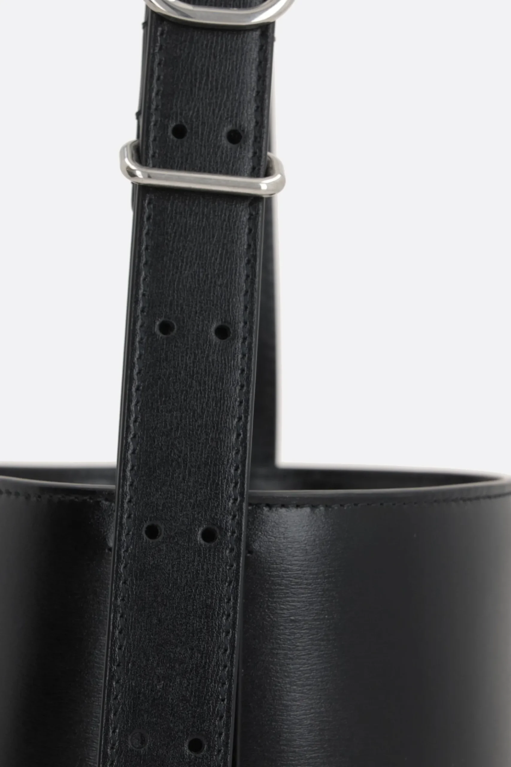 Women JIL SANDER Cannolo bucket bag in smooth leather