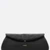 Women JIL SANDER Cannolo small padded leather shoulder bag