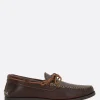 YUKETEN Canoe Moc boat shoes in smooth leather