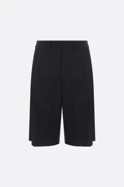 MM6 canvas and jersey shorts