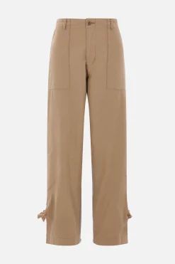 Women UNDERCOVER canvas and jersey trousers