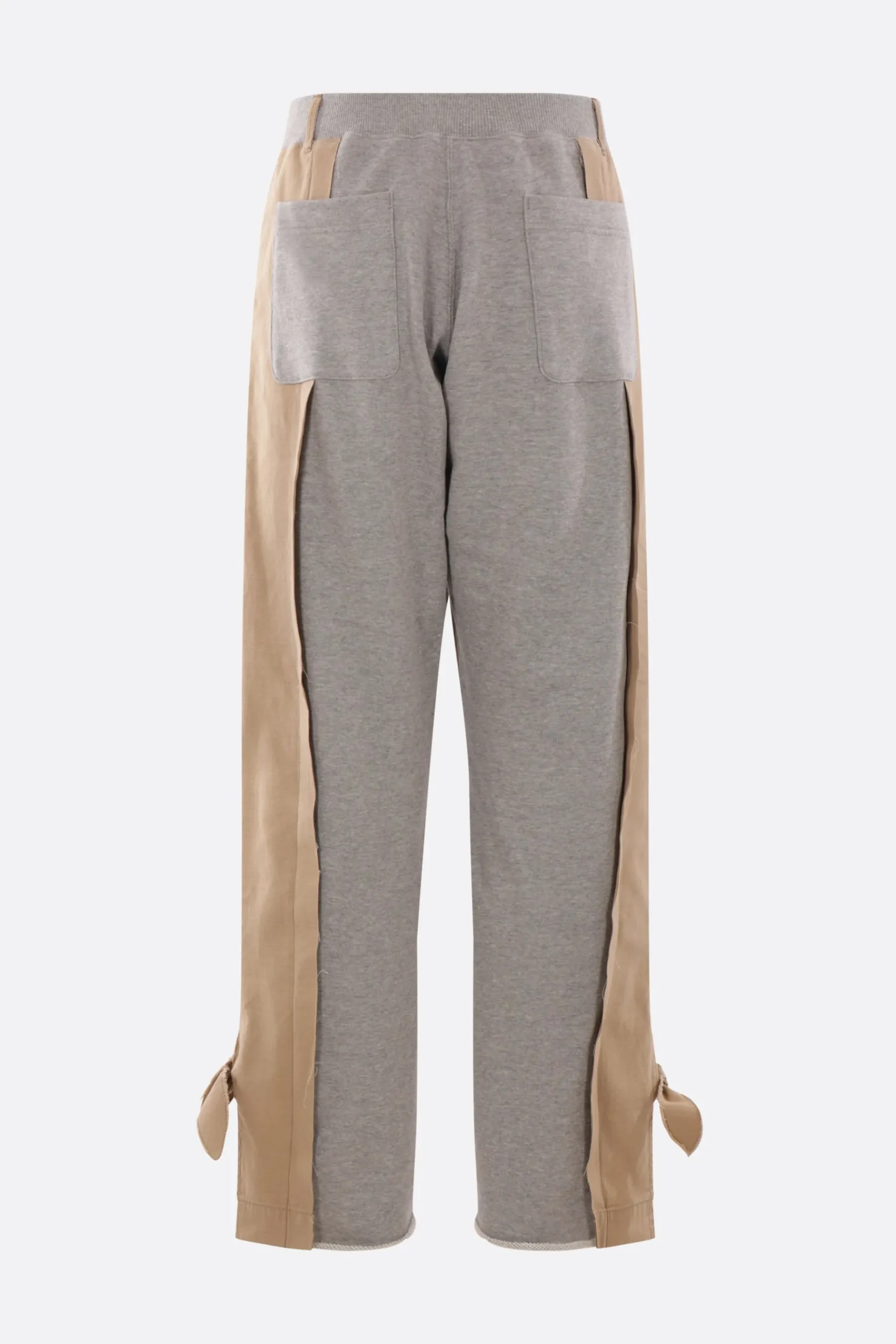Women UNDERCOVER canvas and jersey trousers