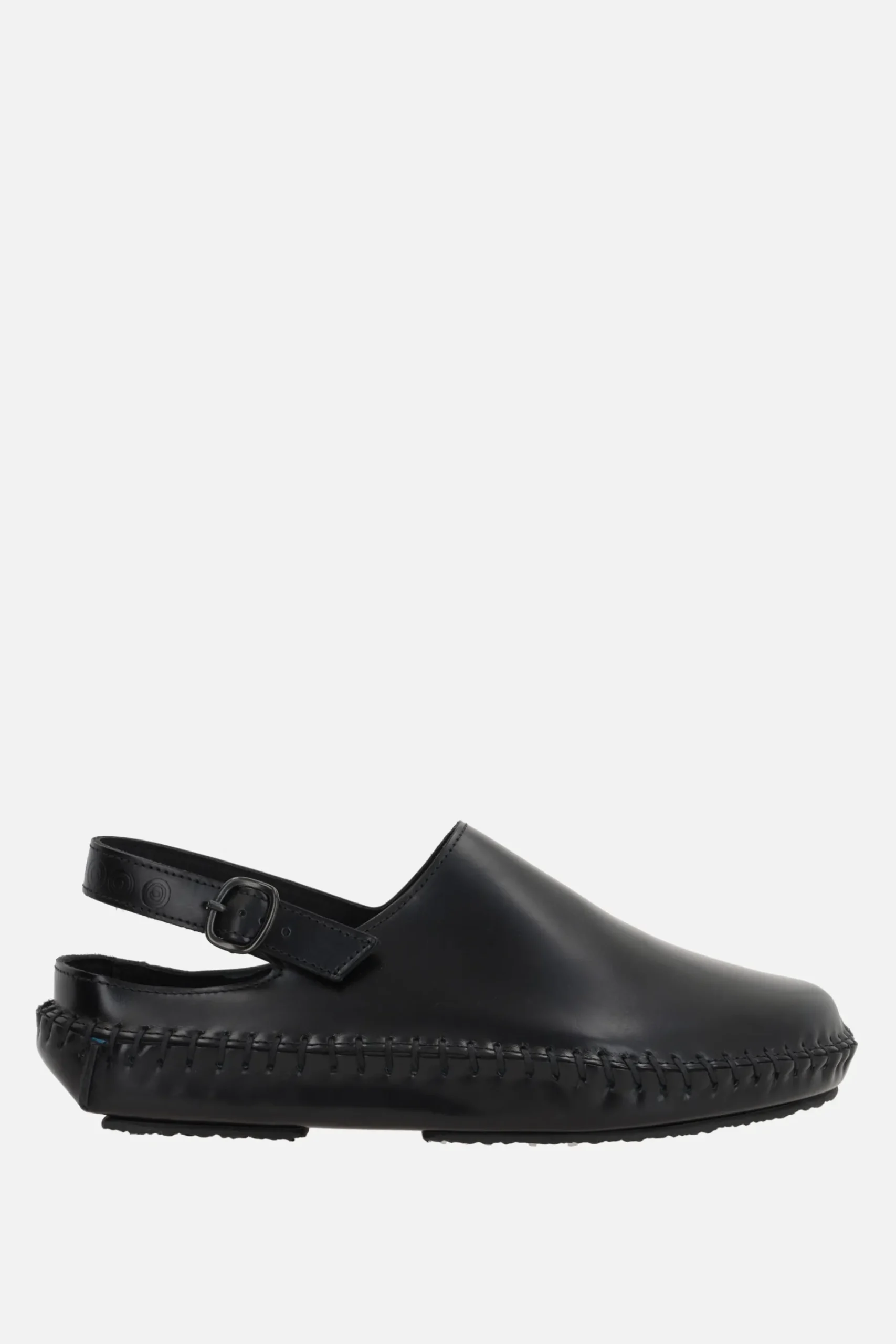 Women HEREU X 10 CORSO COMO Cargol brushed leather slingback clogs