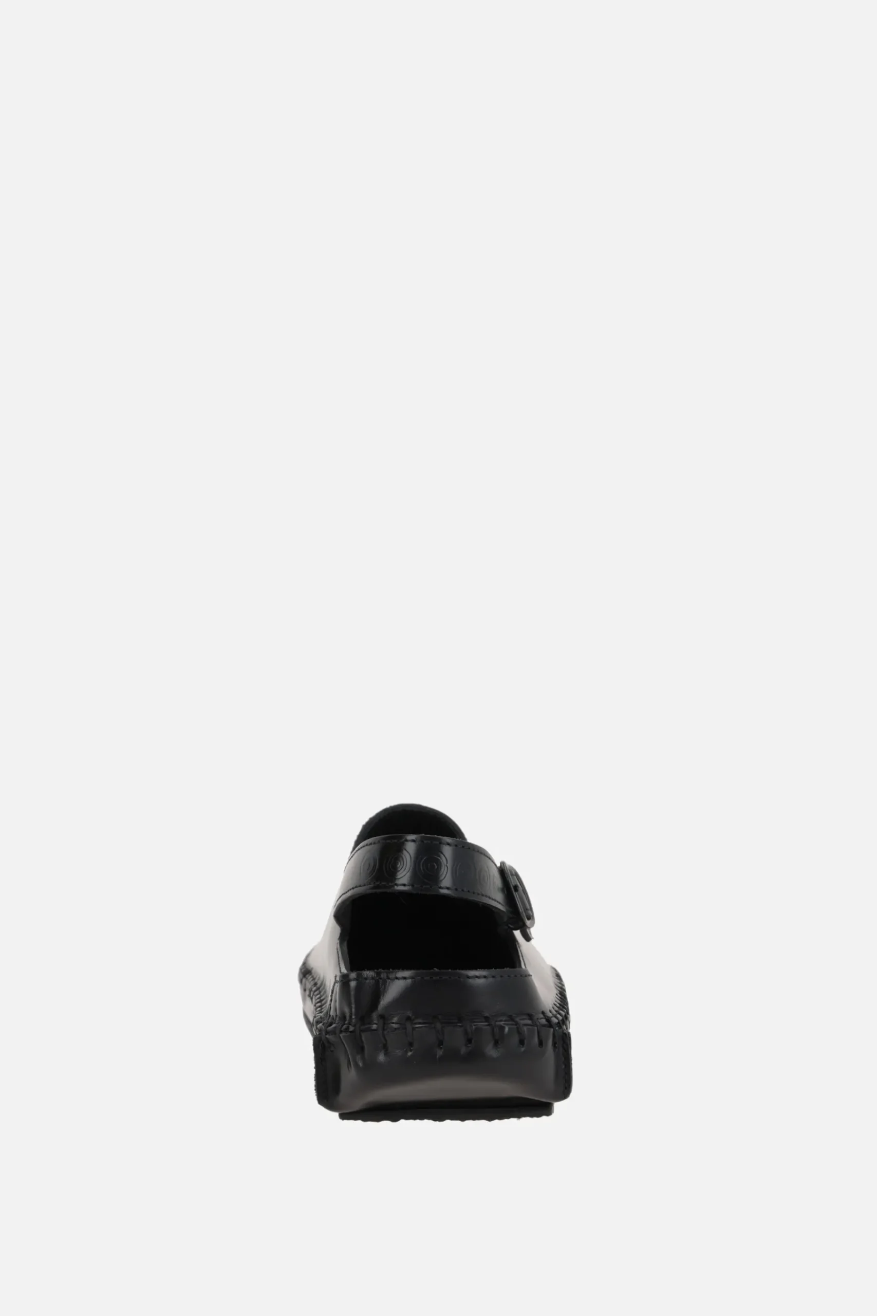 Women HEREU X 10 CORSO COMO Cargol brushed leather slingback clogs
