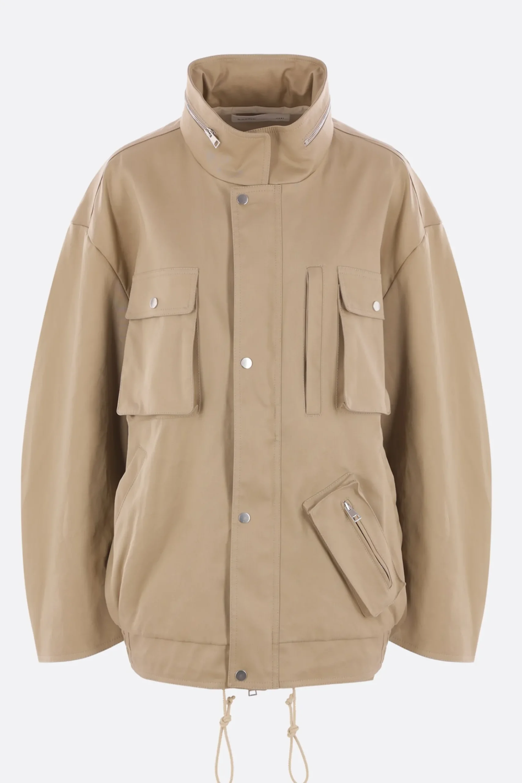 Women NICCOLÒ PASQUALETTI Carico oversize jacket in twill