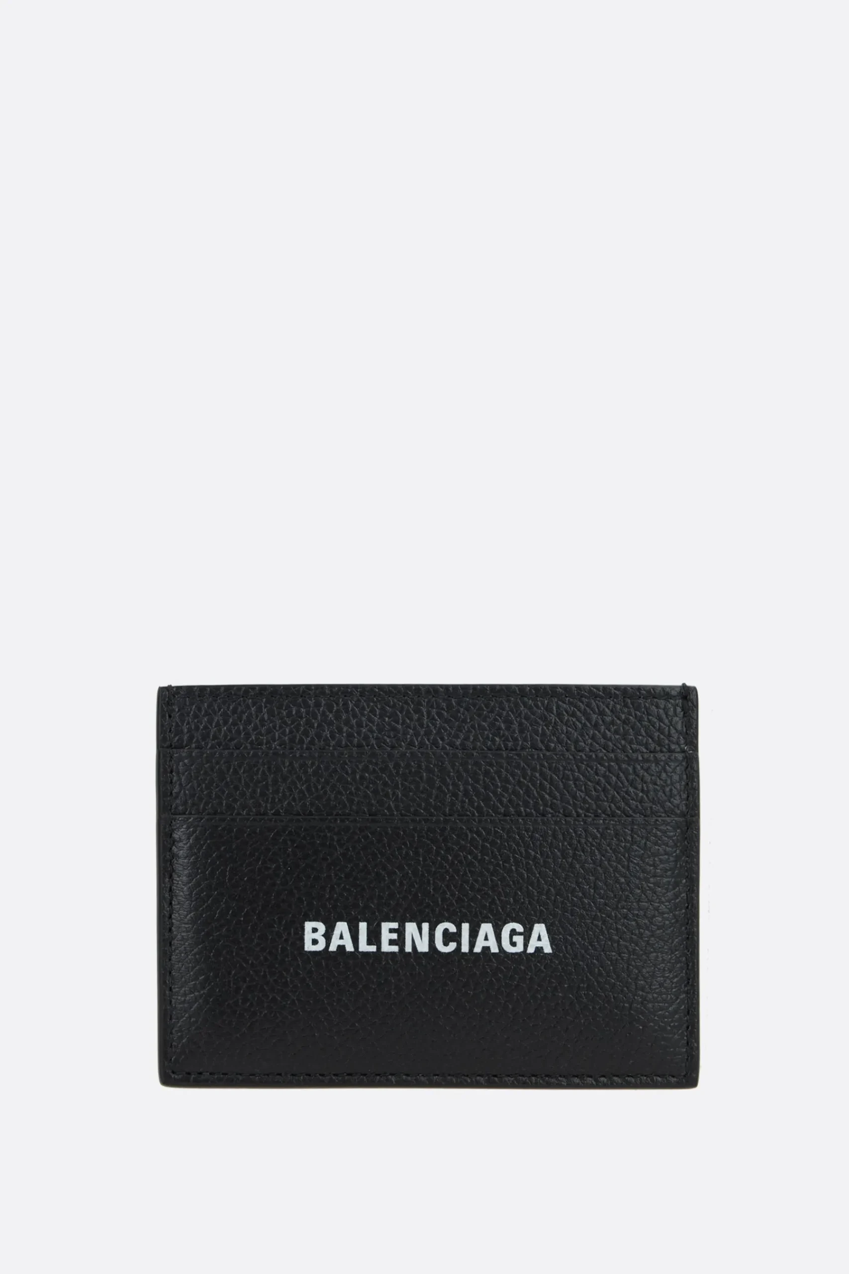 BALENCIAGA Cash card holder in grainy leather