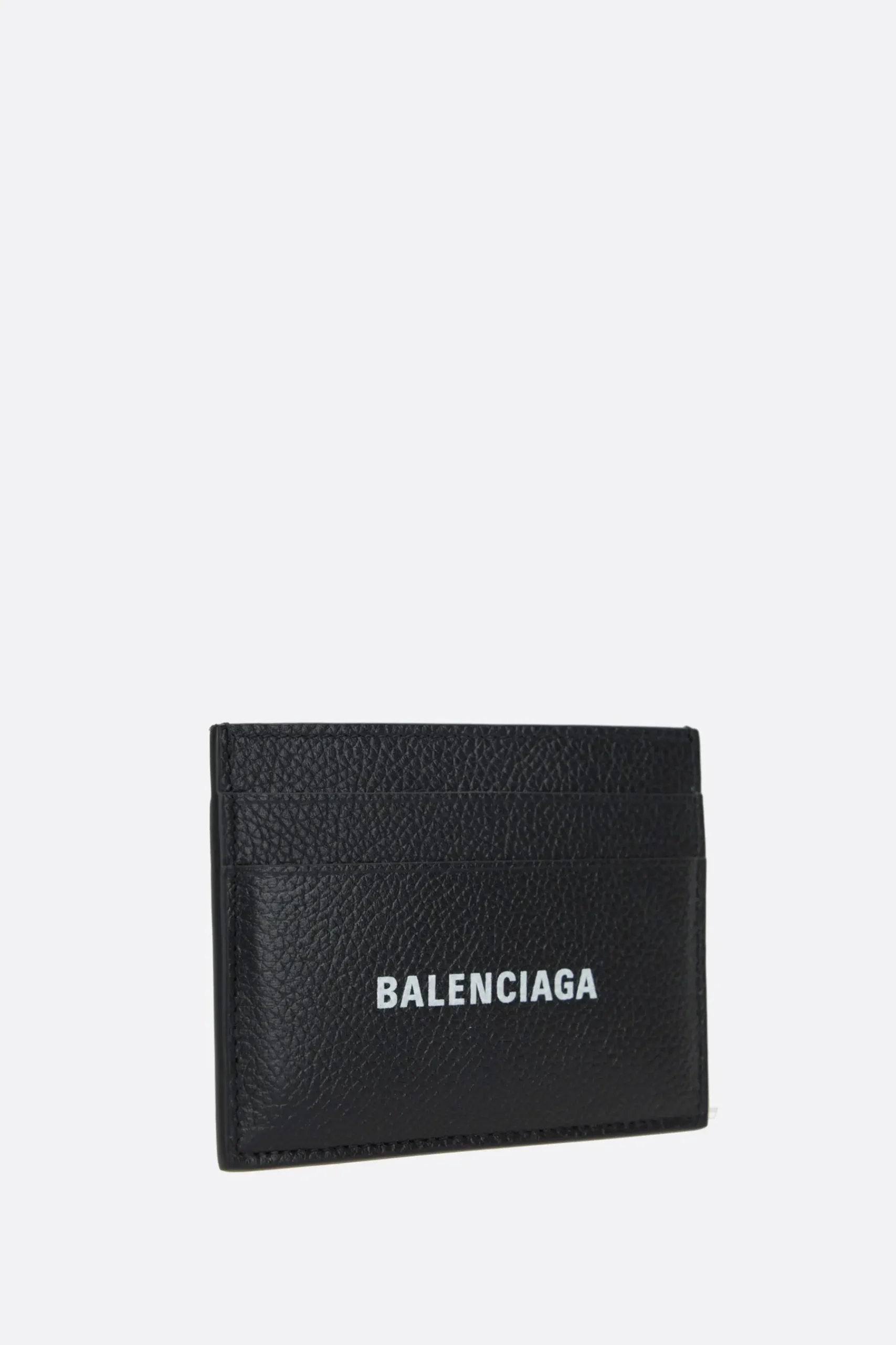 BALENCIAGA Cash card holder in grainy leather