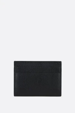 BALENCIAGA Cash card holder in grainy leather