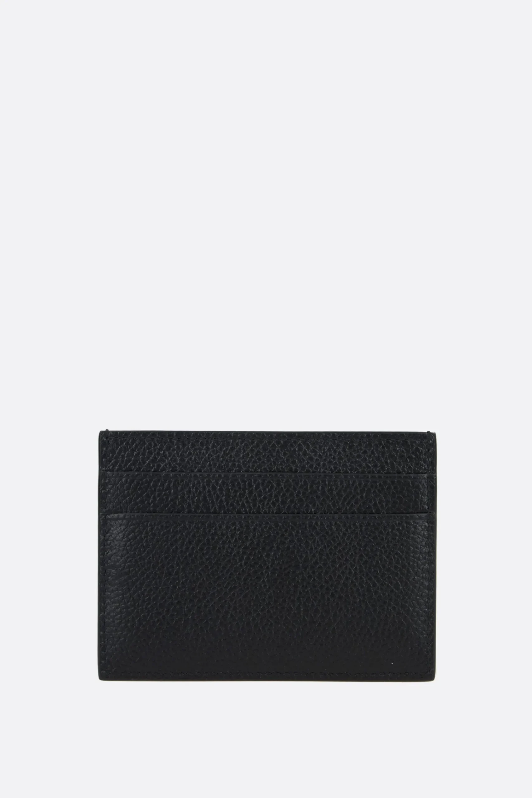 BALENCIAGA Cash card holder in grainy leather