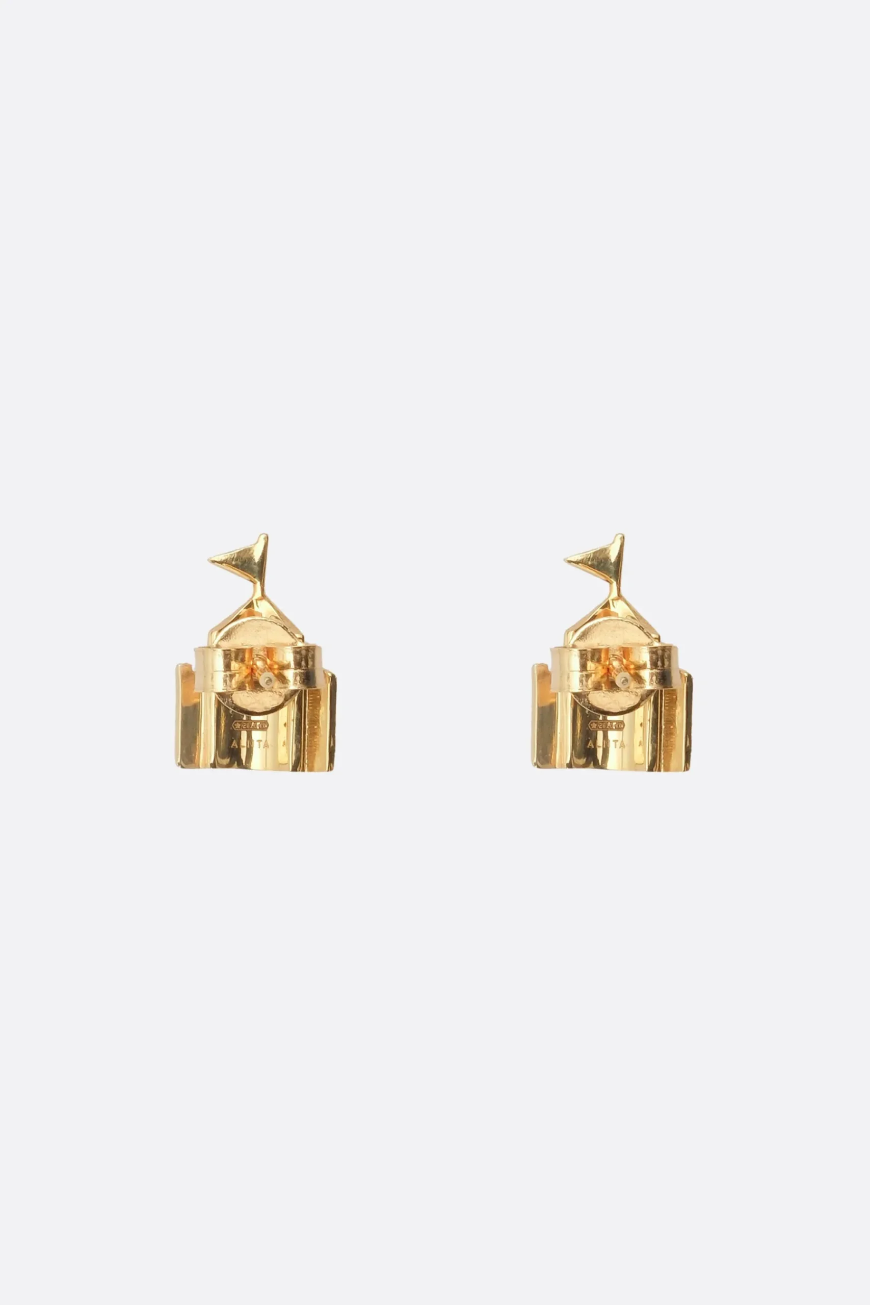 Women ALIITA Castillo Brillante earrings in yellow gold