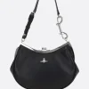 Women VIVIENNE WESTWOOD Charm Frame Purse handbag in smooth leather