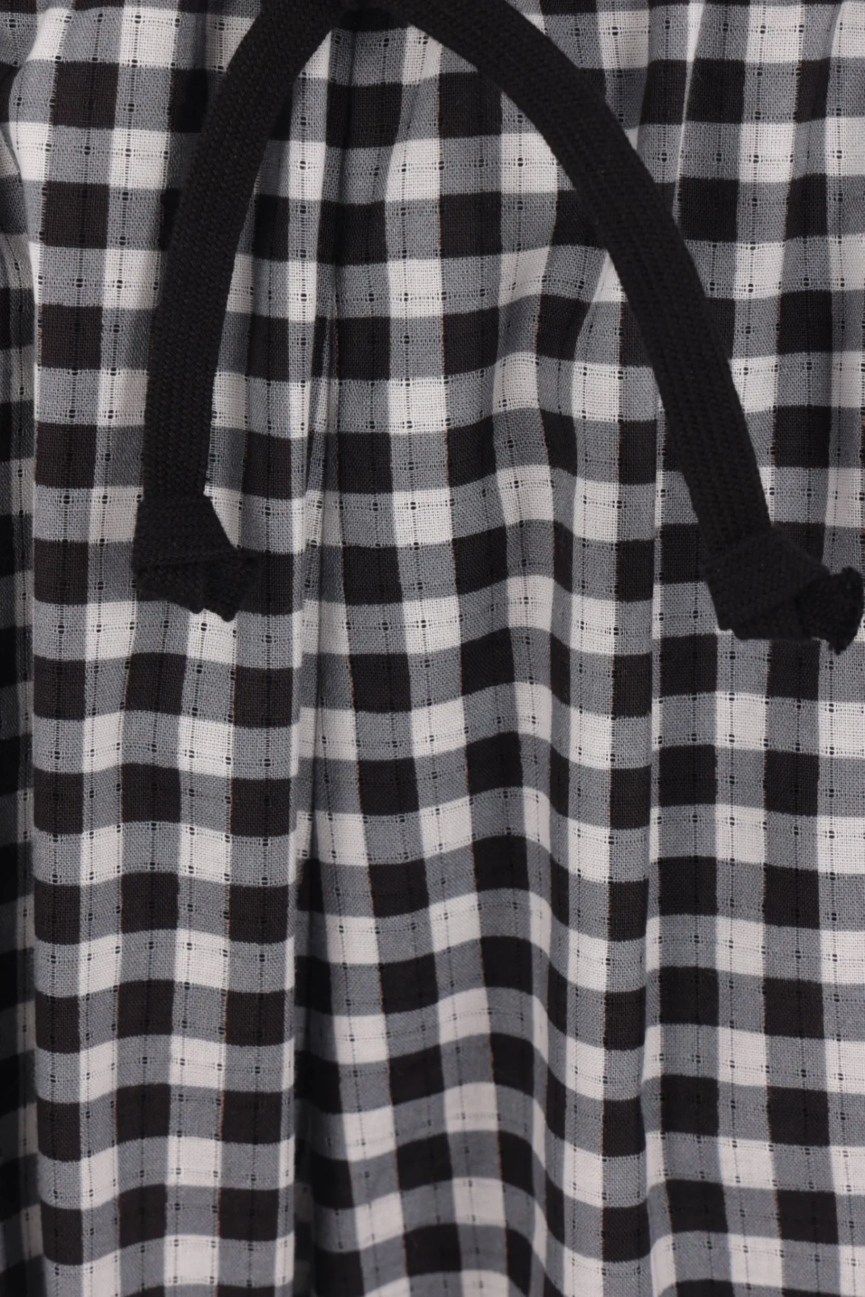 Women TAO COMME DES GARÇONS check cotton cropped trousers