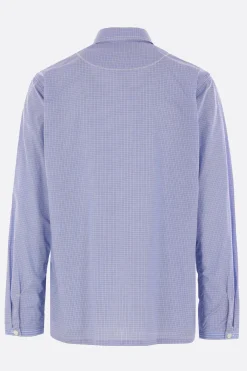 JUNYA WATANABE MAN check poplin patchwork shirt