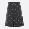 COMME DES GARÇONS HOMME PLUS check wool and cotton shorts