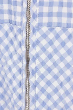 MARNI checked seersucker hooded jacket