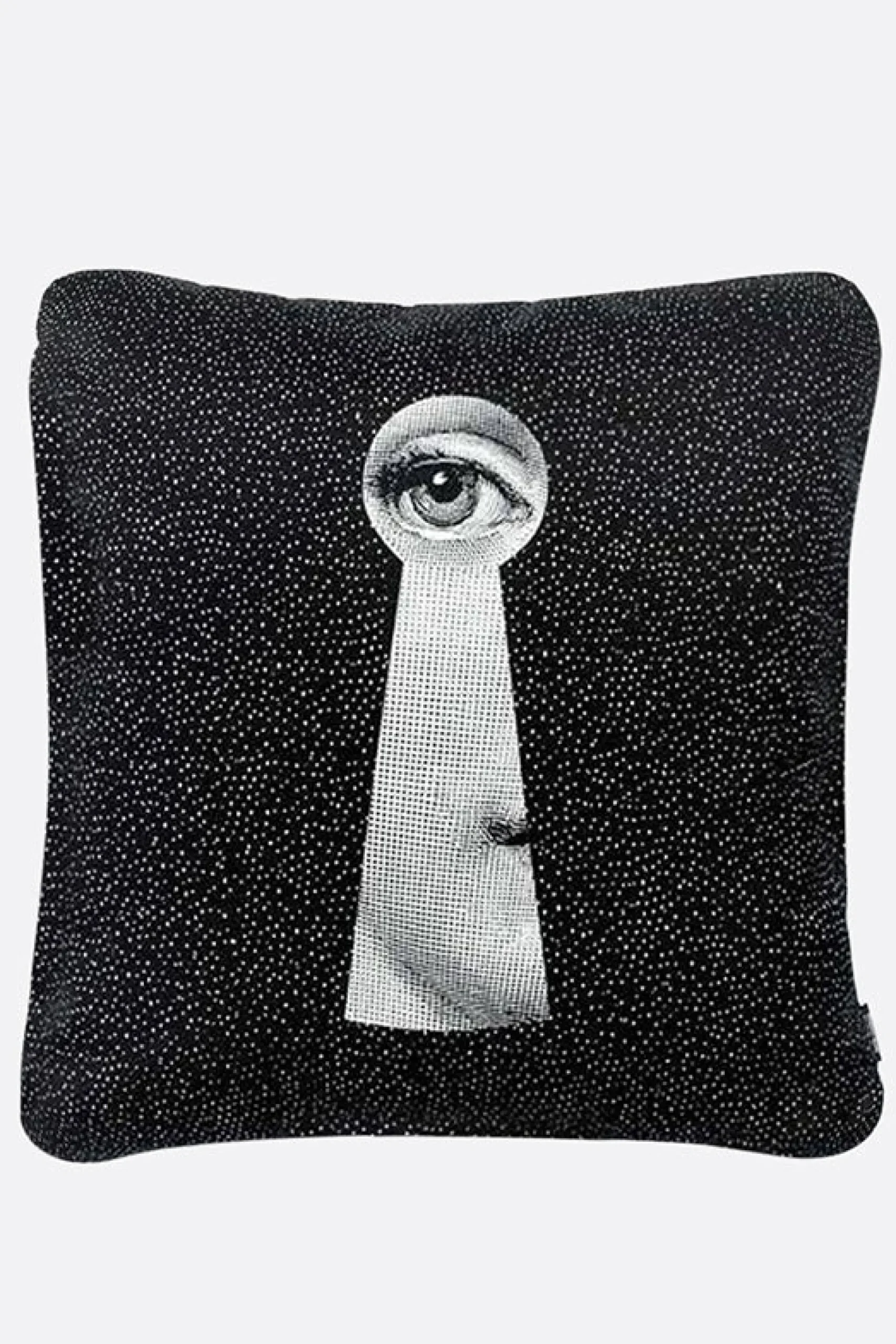 FORNASETTI Chiave canvas cushion