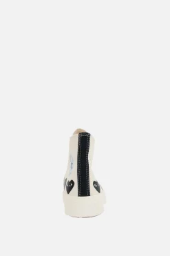 COMME DES GARÇONS PLAY X CONVERSE Chuck 70 CDG canvas high-top sneakers