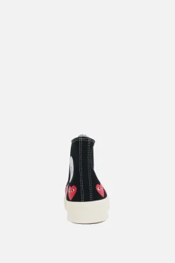 COMME DES GARÇONS PLAY X CONVERSE Chuck 70 CDG canvas high-top sneakers