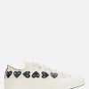 COMME DES GARÇONS PLAY X CONVERSE Chuck 70 CDG canvas low-top sneakers