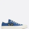COMME DES GARÇONS PLAY X CONVERSE Chuck 70 CDG canvas low-top sneakers