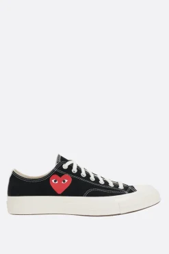 Women COMME DES GARÇONS PLAY X CONVERSE Chuck 70 CDG low-top sneakers in canvas