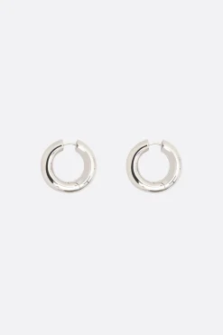 Women TOM WOOD Chunky Hoops Medium