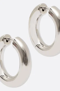 Women TOM WOOD Chunky Hoops Medium