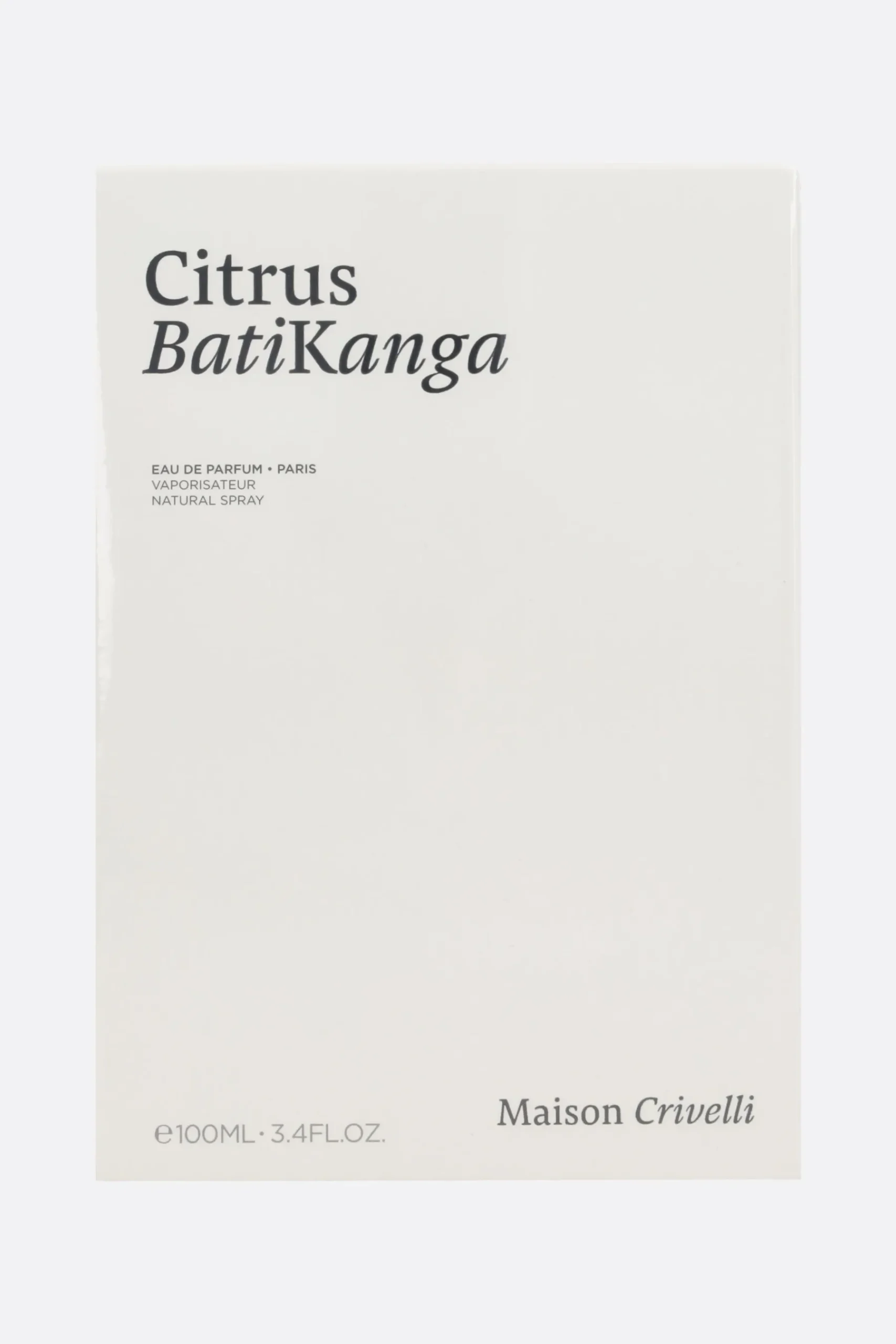 MAISON CRIVELLI Citrus Batikanga Eau de Parfum 100 ml