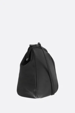 Women DISCORD YOHJI YAMAMOTO Clasp medium pouch in smooth leather