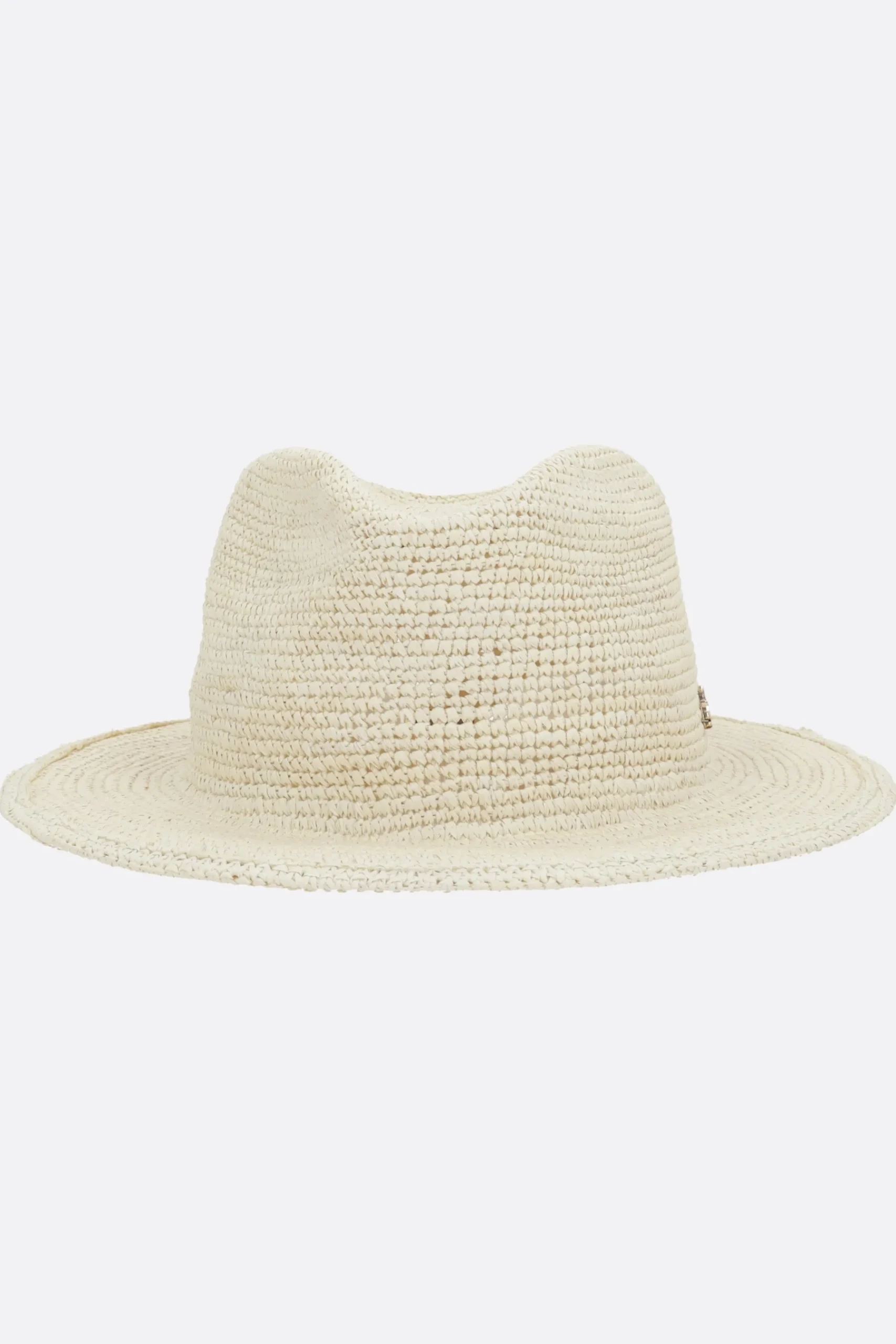 Women BORSALINO Clochard hat in Panama crochet