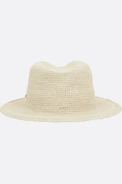 Women BORSALINO Clochard hat in Panama crochet