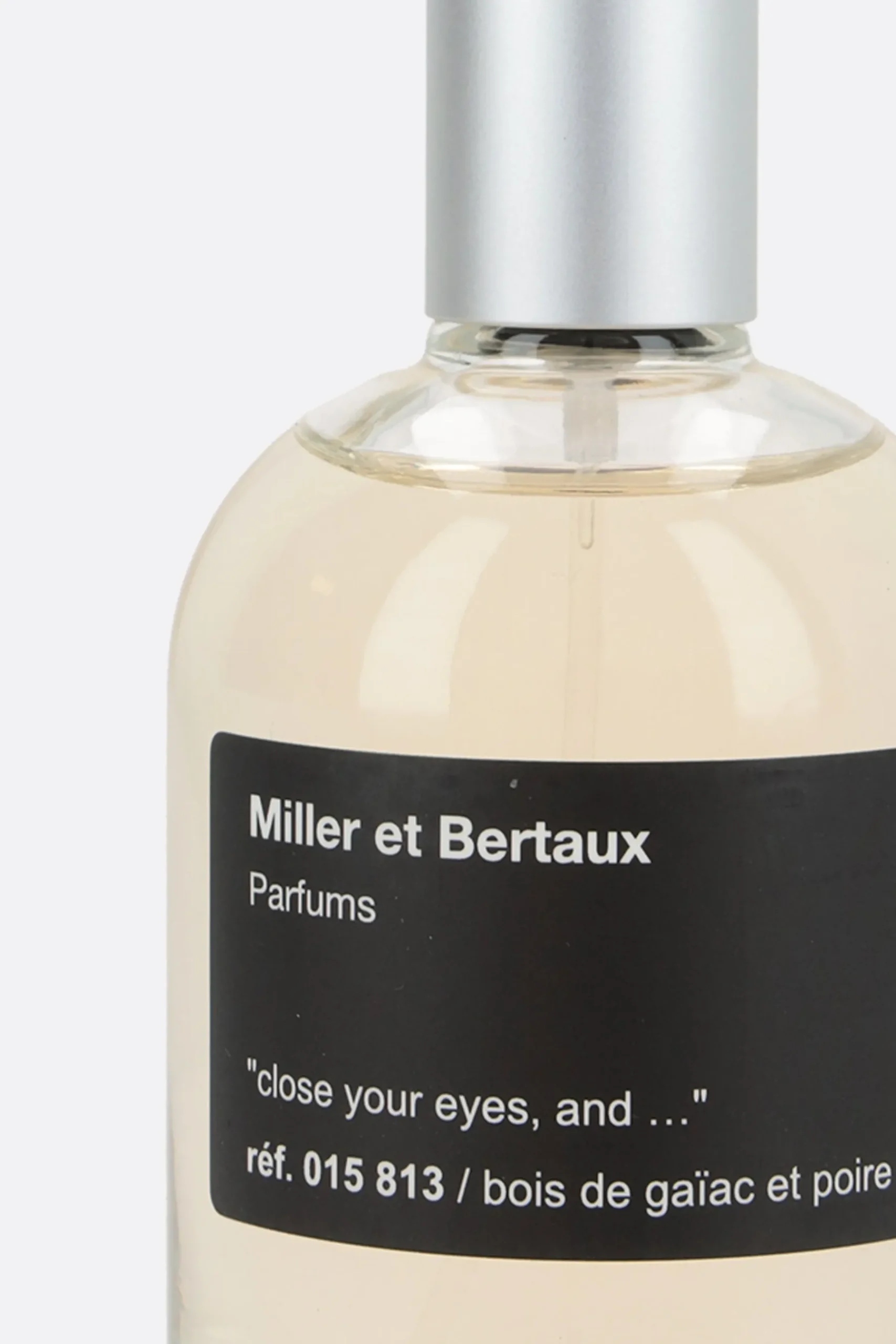 MILLER & BERTAUX « Close your eyes, and… » Eau de Parfum 100 ml