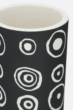 10 CORSO COMO coated ceramic cylindrical vase