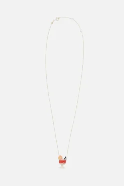 Women ALIITA Cocktail necklace in yellow