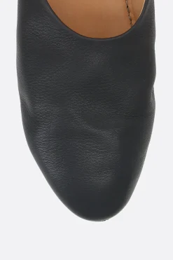 MARSELL Coltellaccio slippers in grainy leather