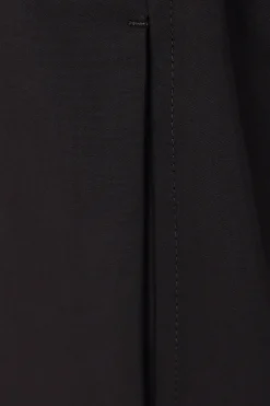 JIL SANDER compact cotton cropped trousers