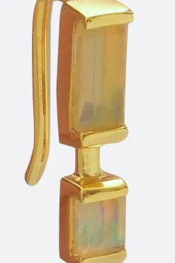 Women ALIITA Compuesta single earring in in yellow and opal