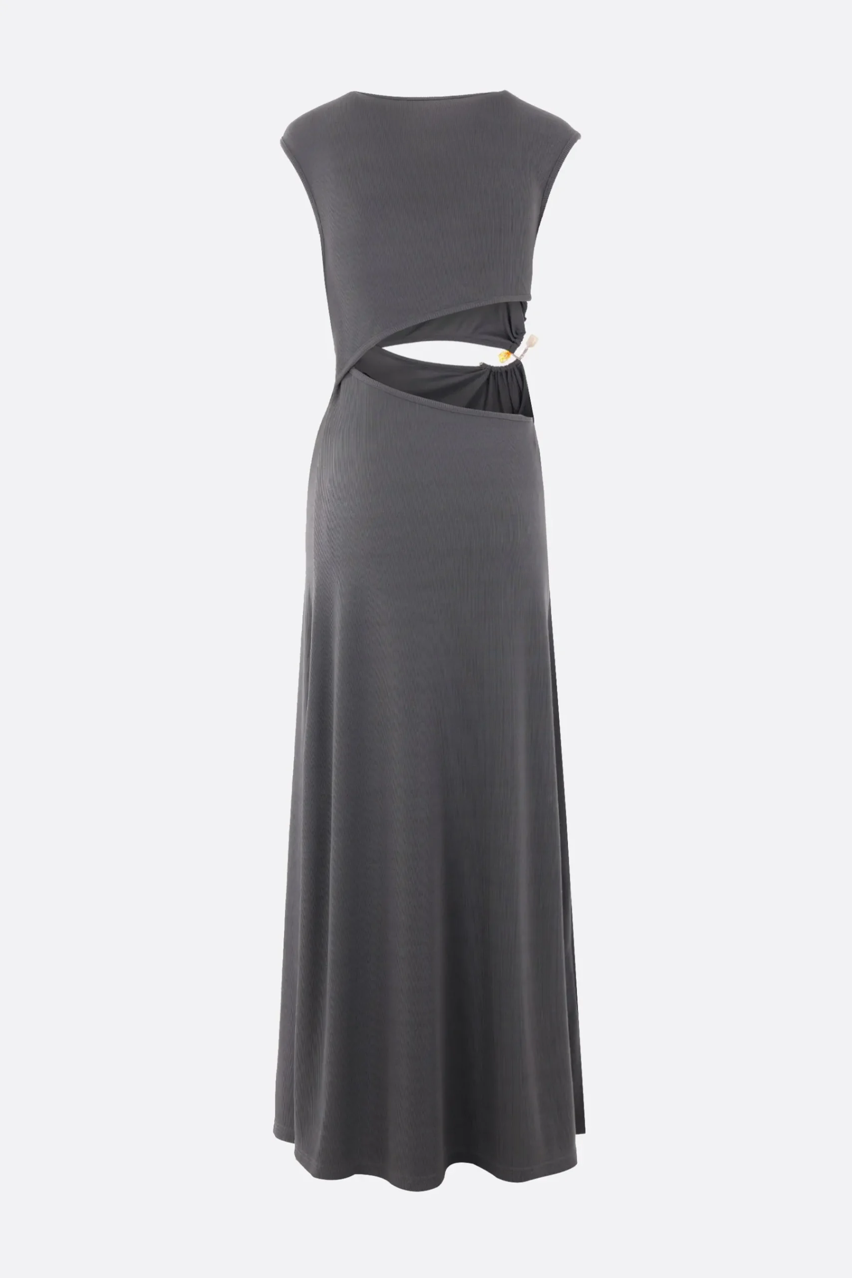 Women CHRISTOPHER ESBER Concave Stone ribbed jersey tank dress
