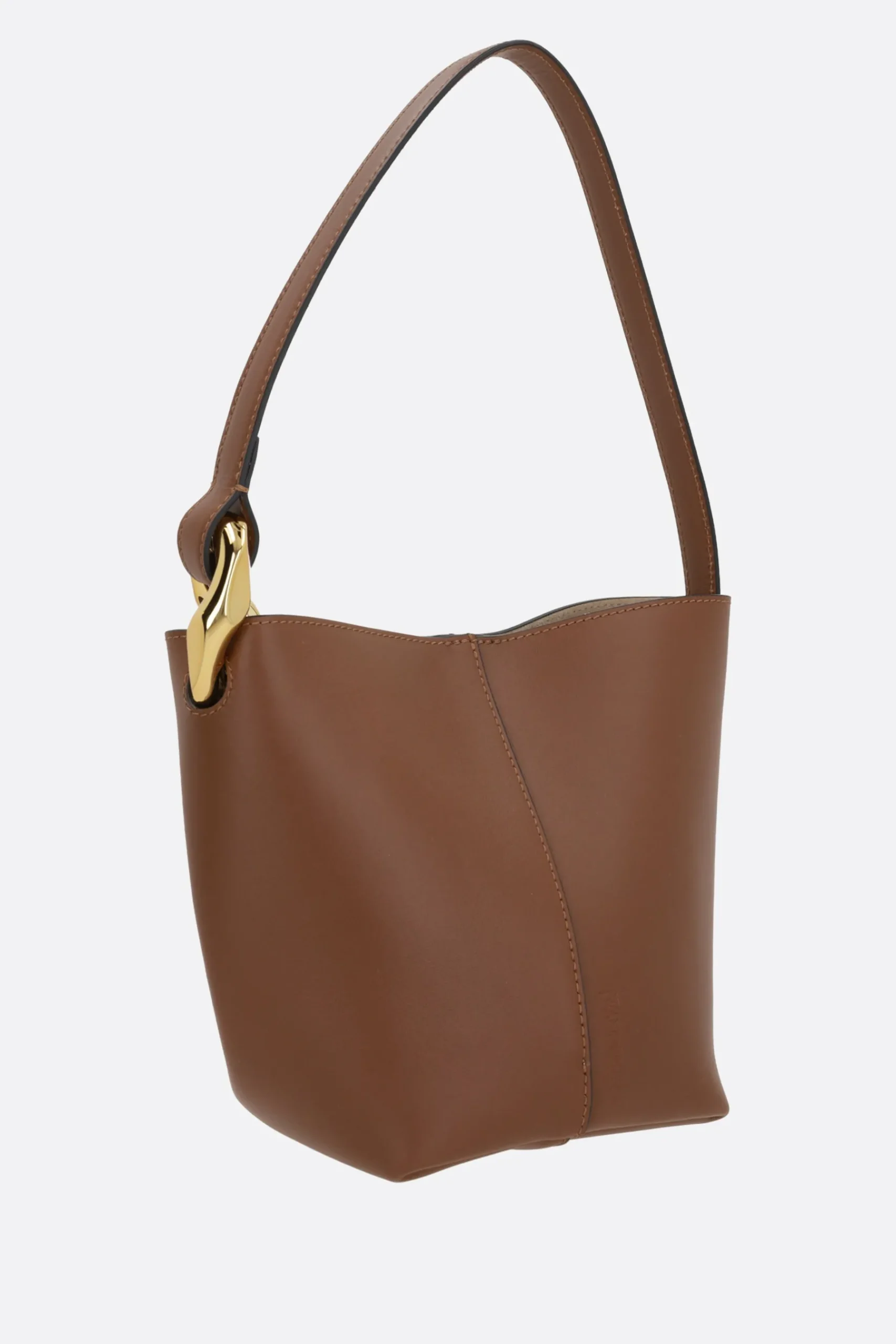 Women JW ANDERSON Corner Bucket small bag in smooth leather