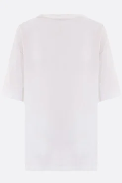 ACNE STUDIOS cotton and hemp t-shirt with 1996 print