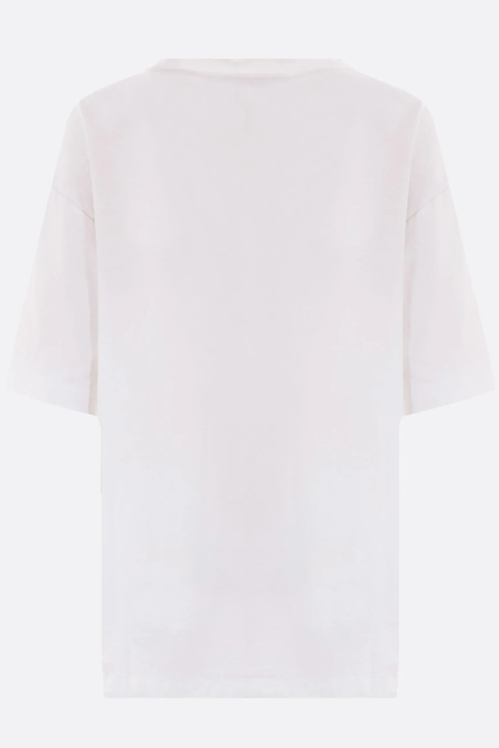 ACNE STUDIOS cotton and hemp t-shirt with 1996 print