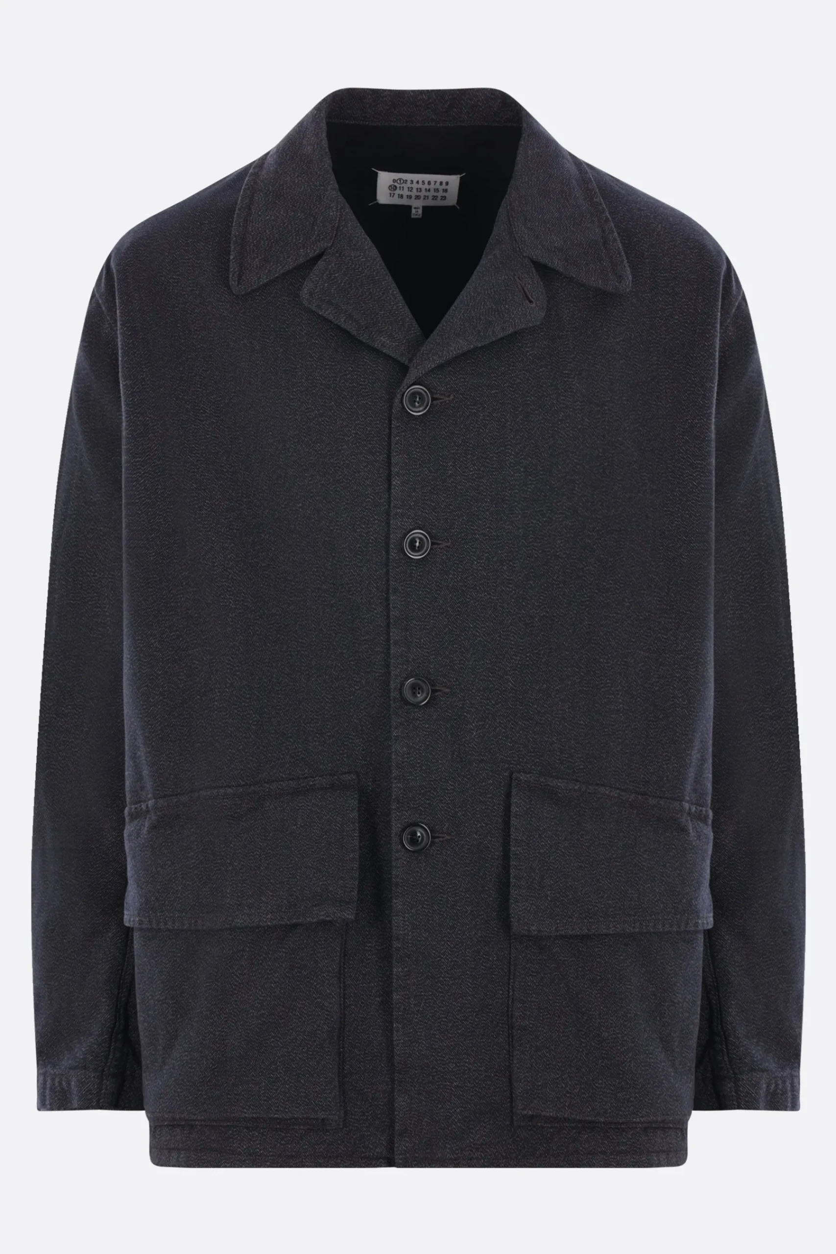 MAISON MARGIELA cotton caban jacket