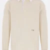 MAISON MARGIELA cotton long-sleeve polo shirt
