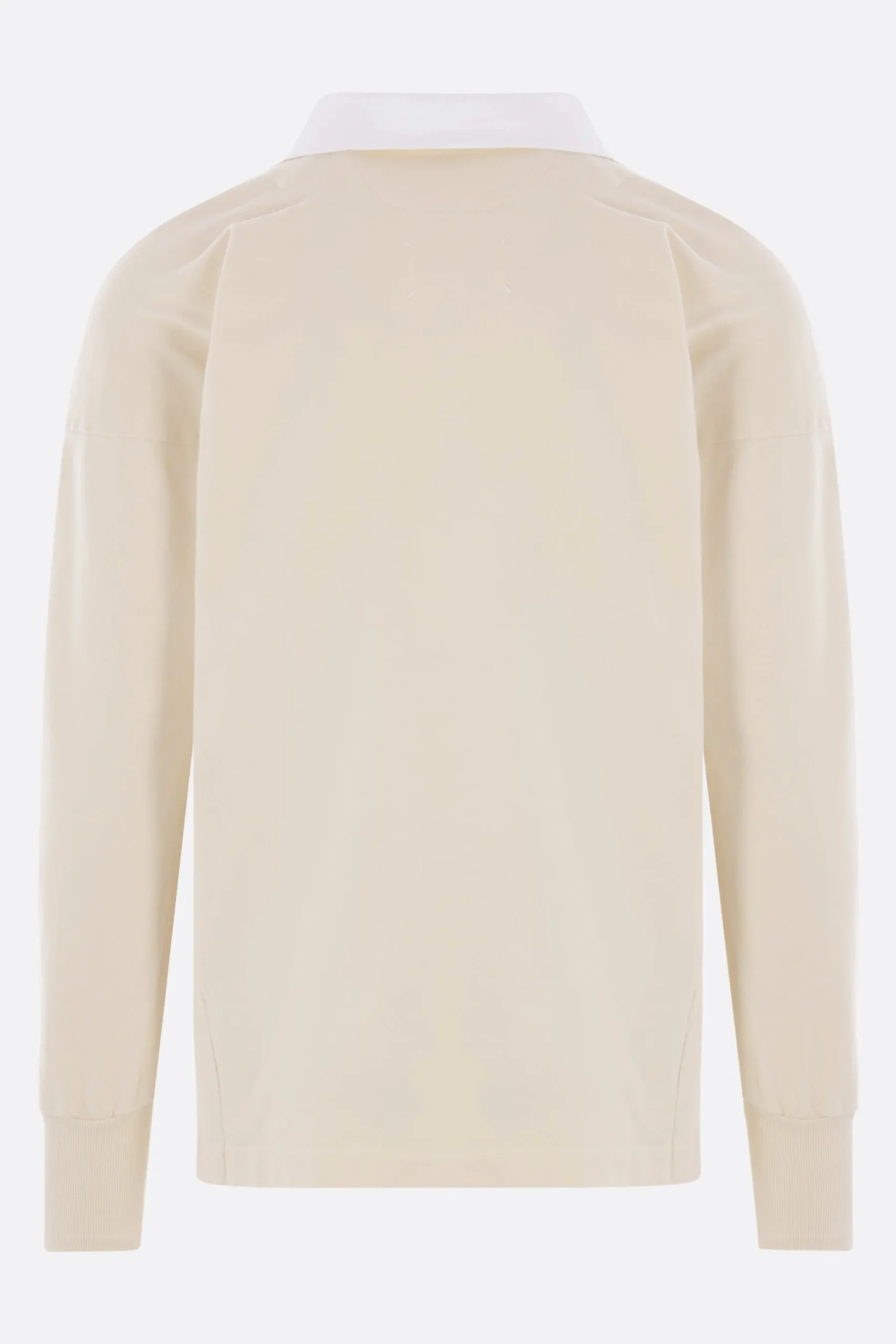 MAISON MARGIELA cotton long-sleeve polo shirt