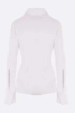 Women DURAN LANTINK cotton piqué bodysuit