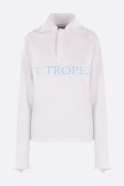 Women DURAN LANTINK cotton piqué polo shirt