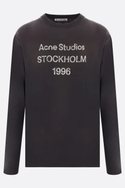ACNE STUDIOS cotton t-shirt with 1996 print