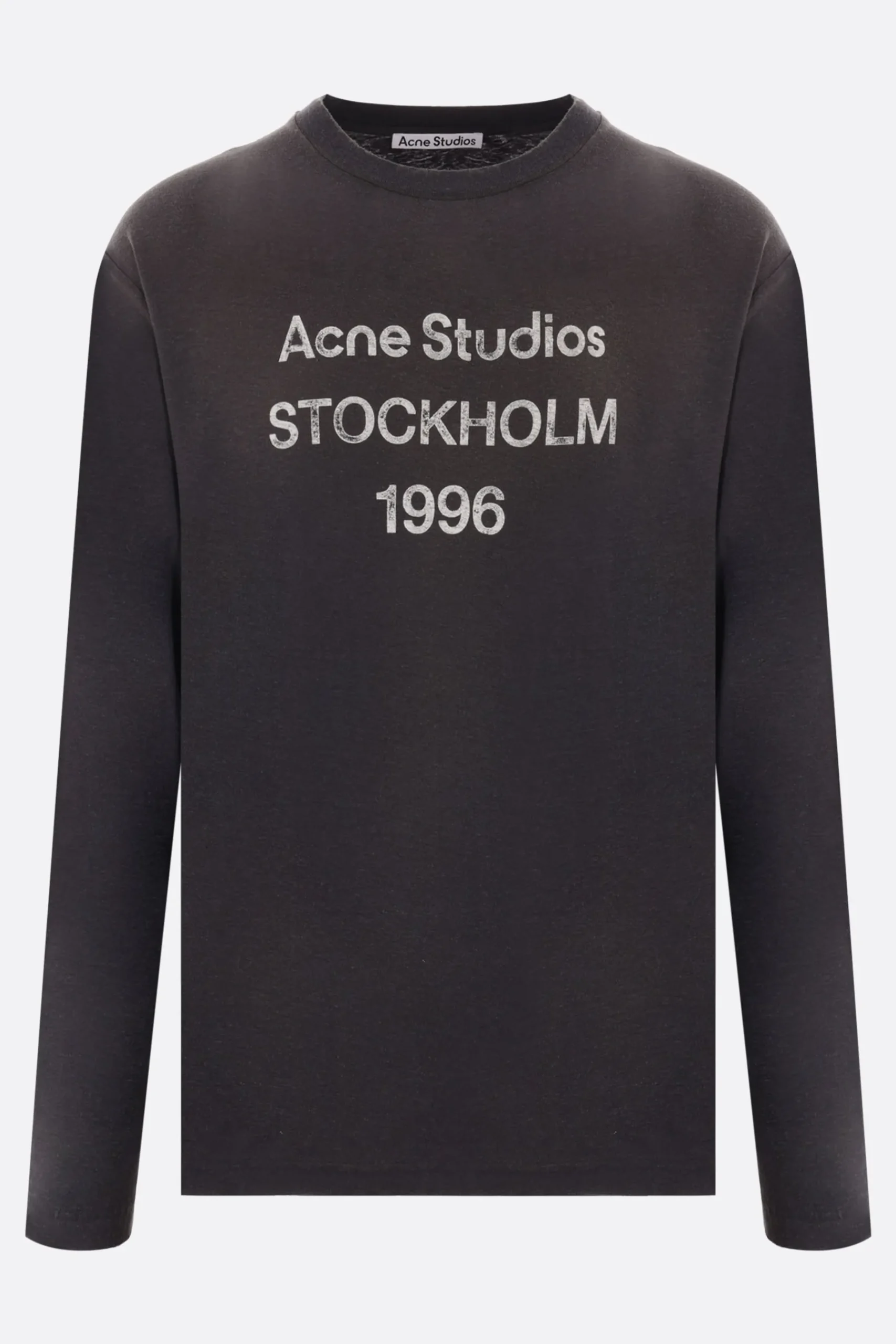 ACNE STUDIOS cotton t-shirt with 1996 print