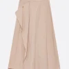 Women Y'S cotton wrap skirt