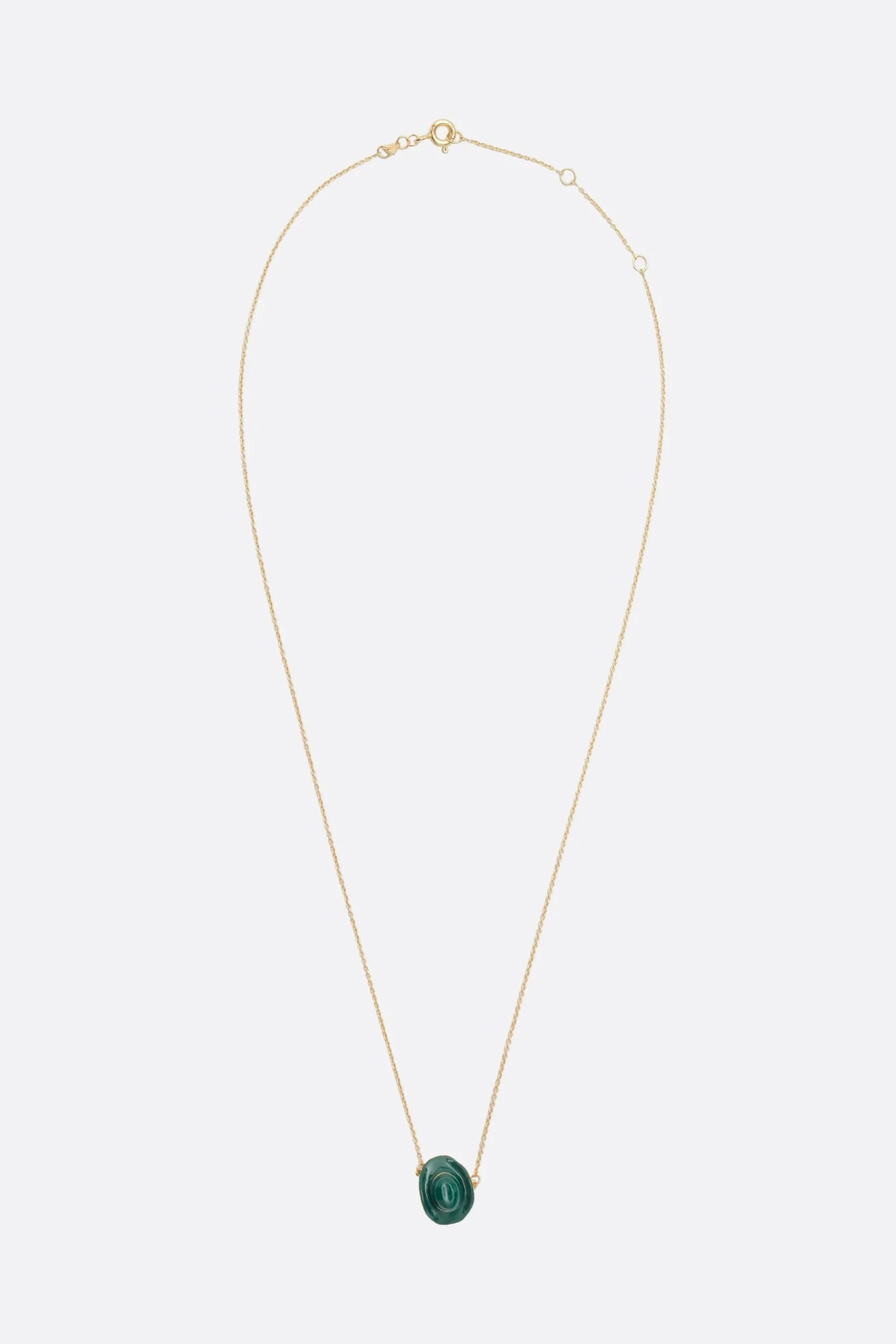 Women ALIITA Cowboy Hat necklace in yellow gold